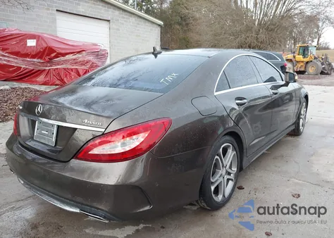 2015 Mercedes-Benz Cls 400 4Matic z USA, uszkodzony, nr VIN WDDLJ6HB4FA147434
